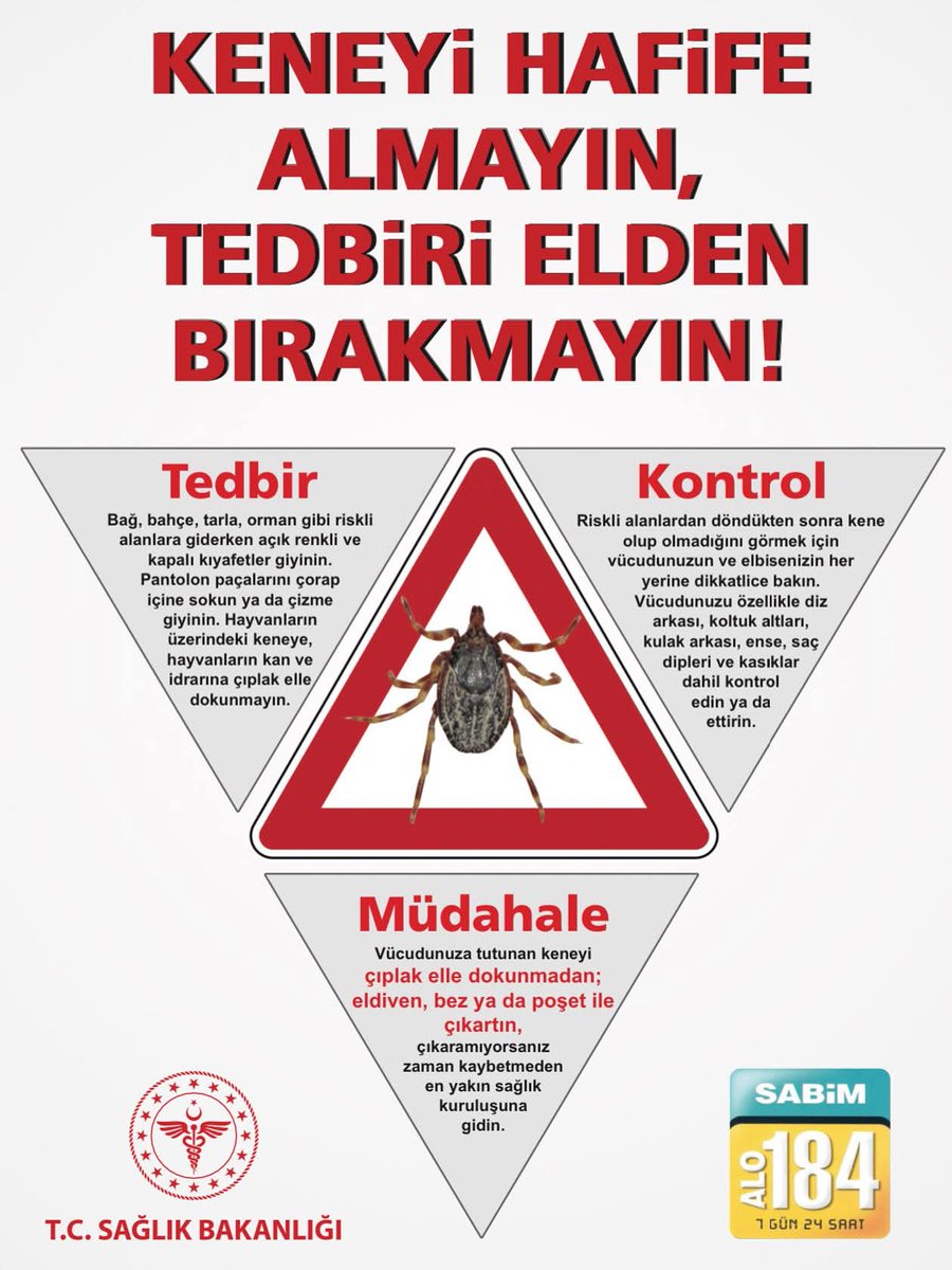 Balıkesir'de Kırım Kongo Kanamalı Ateşi (KKKA) Uyarısı