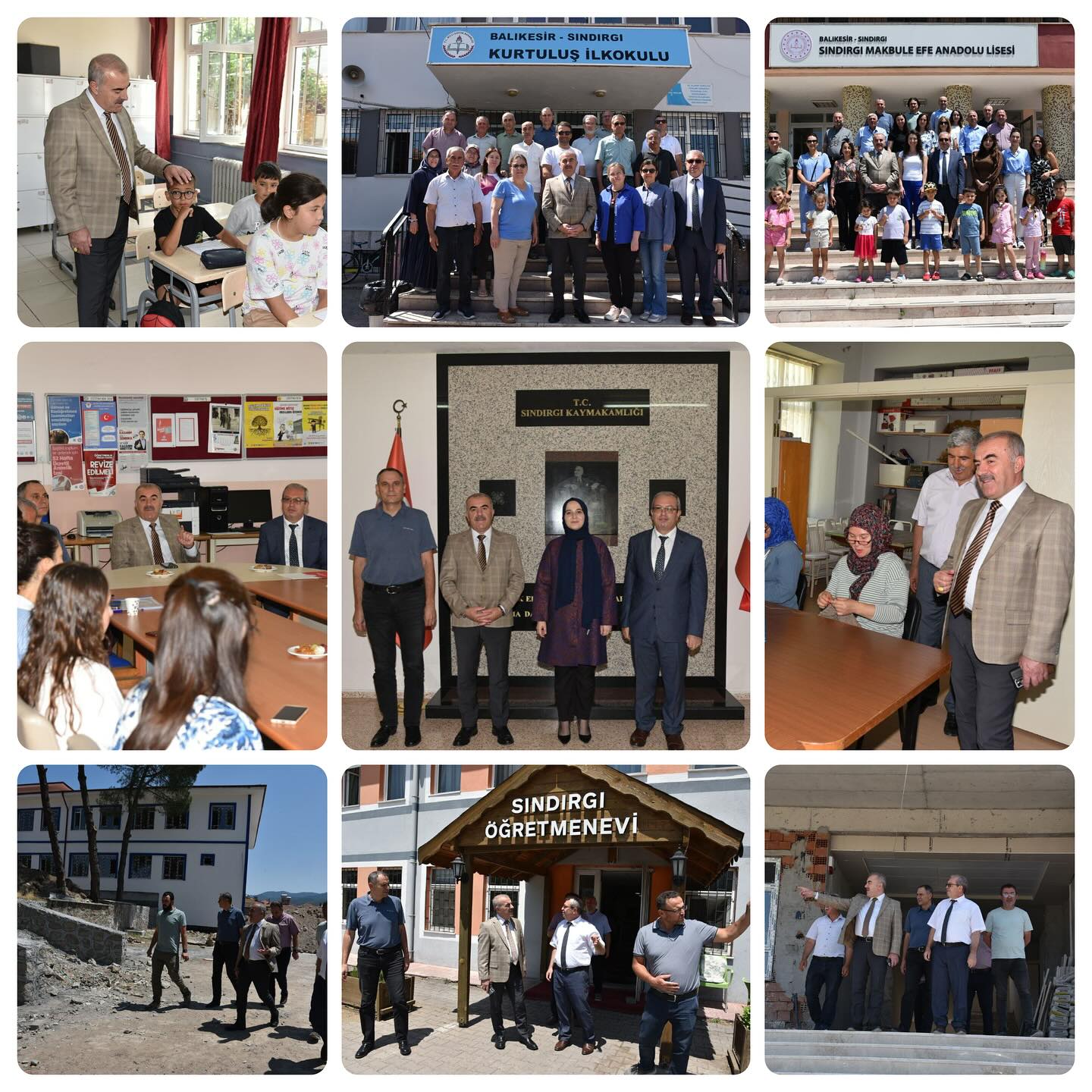 Balıkesir İl Milli Eğitim Müdürü Sındırgı'da Eğitim Denetimi Gerçekleştirdi