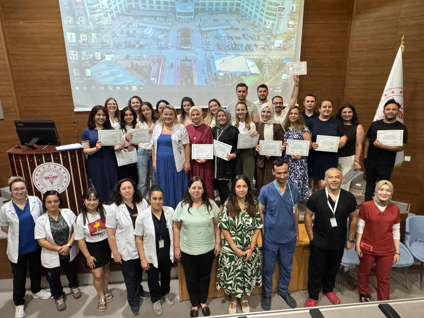 Balıkesir Atatürk Şehir Hastanesi Yoğun Bakım Hemşireliği Sertifikalı Eğitim Programı Tamamlandı