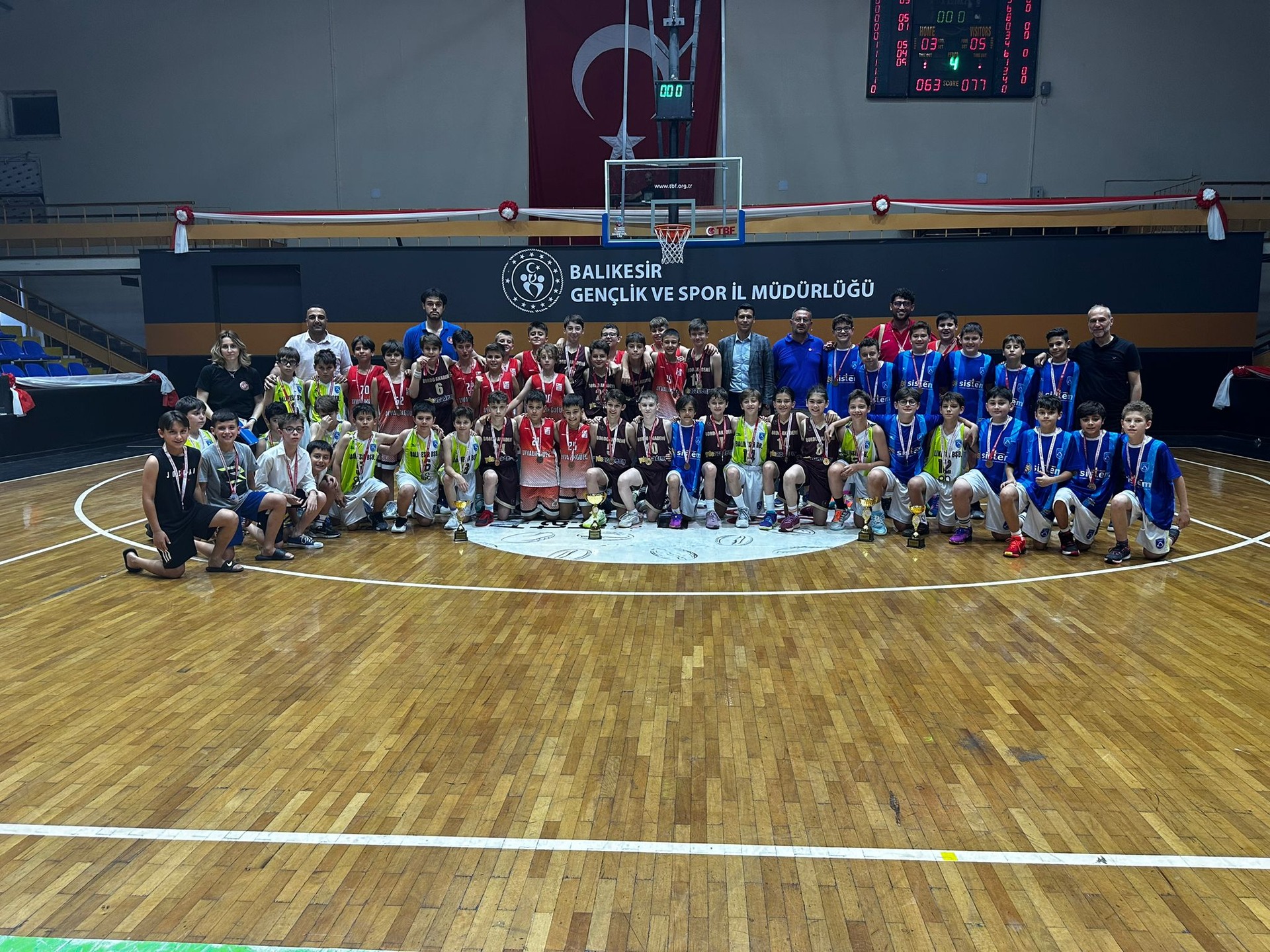 Balıkesir U12 Erkekler Basketbol İl Birinciliği Sona Erdi