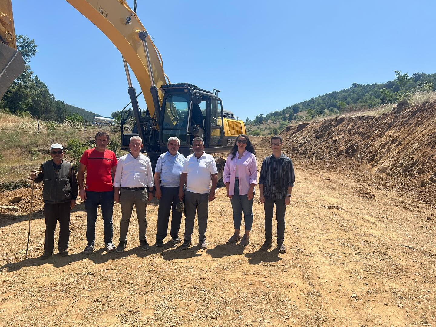 Balıkesir Sındırgı'da Sindel Göleti İnşaatı İçin Arazi Tespit Çalışmaları Başladı