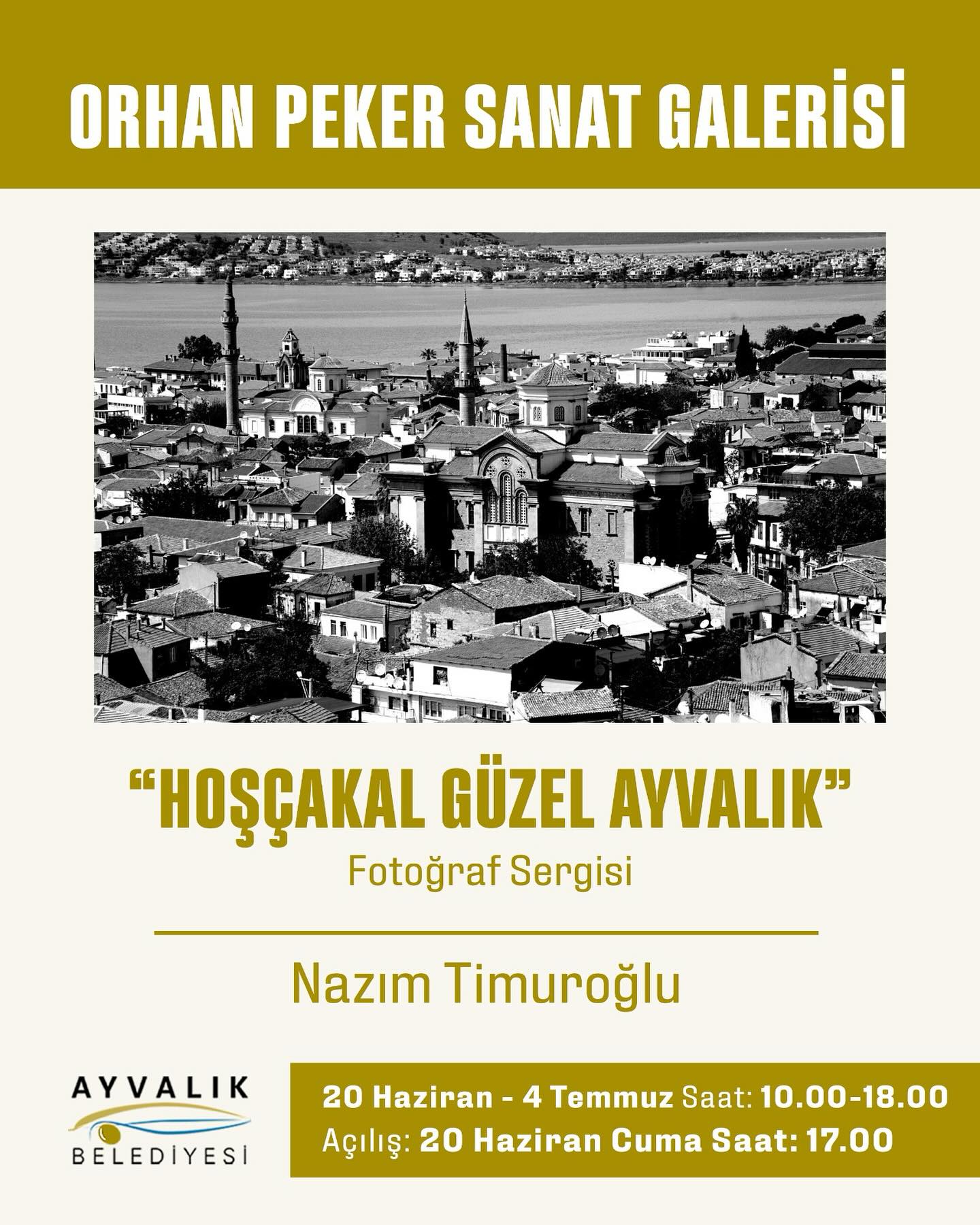 Ayvalık'ta Hoşçakal Fotoğraf Sergisi Sanatseverlerle Buluştu