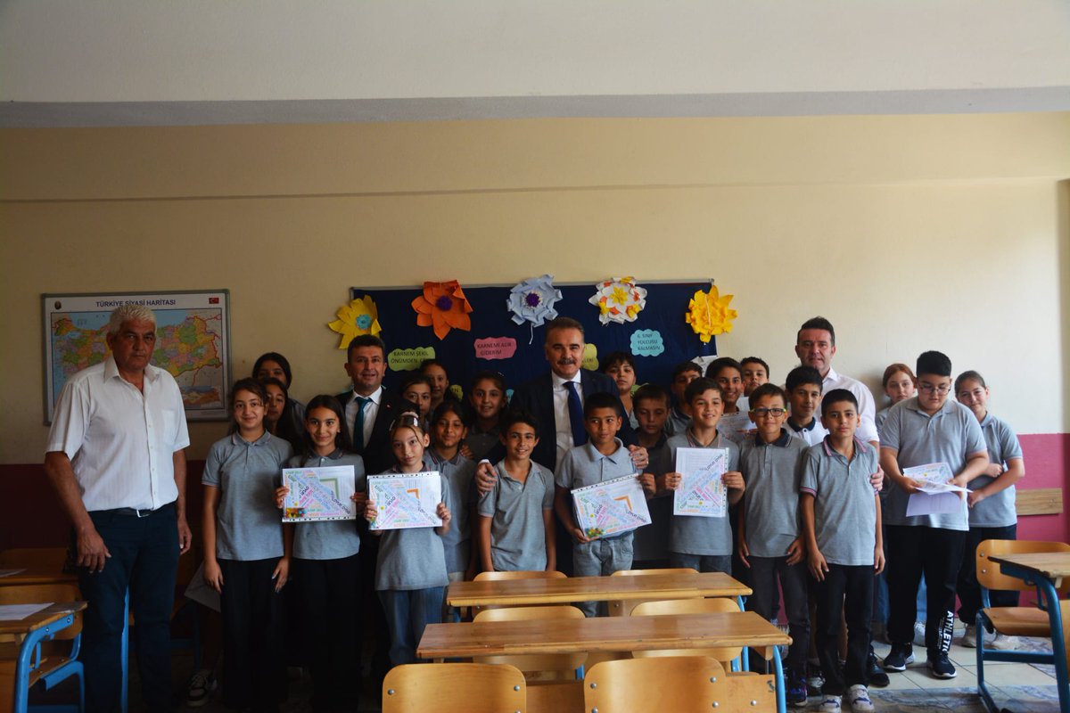 Edremit Kaymakamı Odabaş, Zeytinli ve Kızılkeçili İlkokullarını Ziyaret Etti