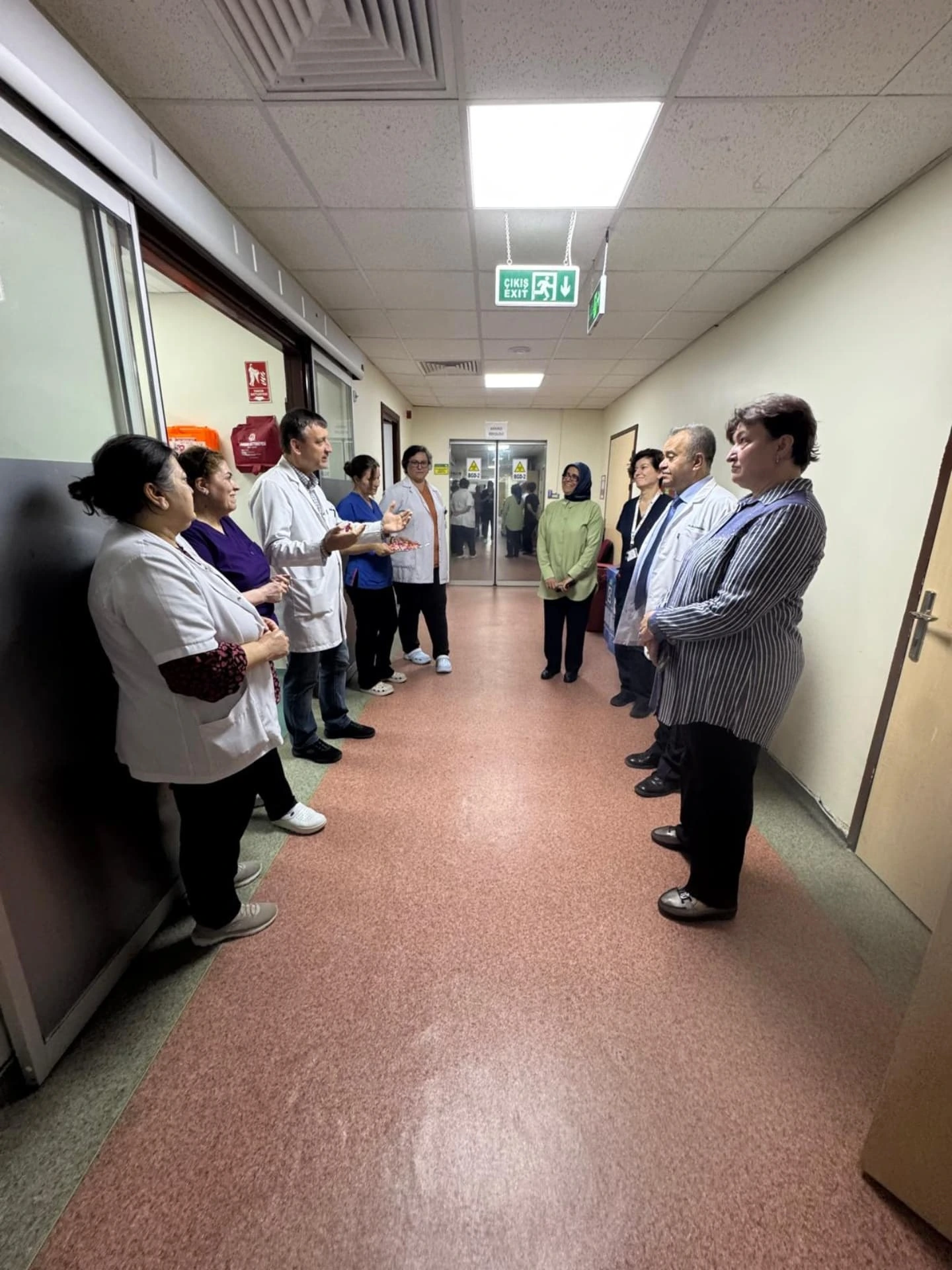 Balıkesir Devlet Hastanesi'nde Kurban Bayramı Ziyareti