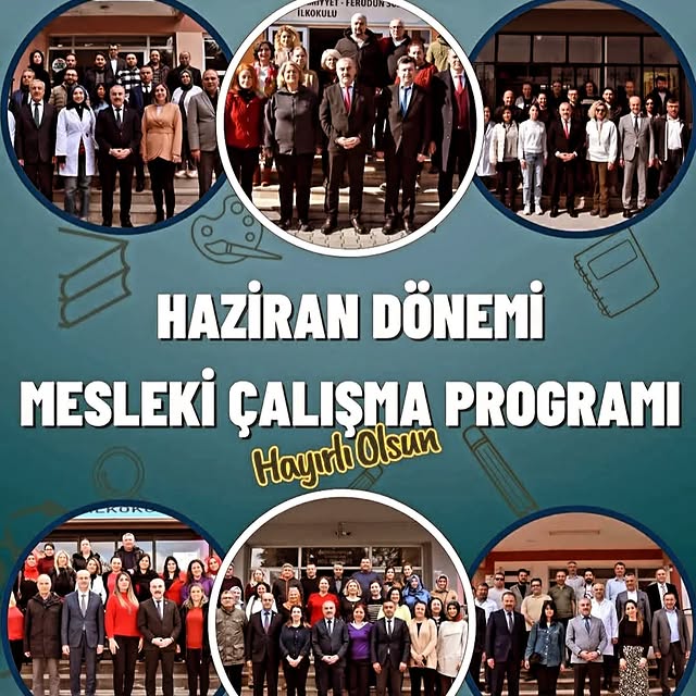 Edremit'te Öğretmenlerin Haziran Dönemi Mesleki Çalışma Programı Başladı