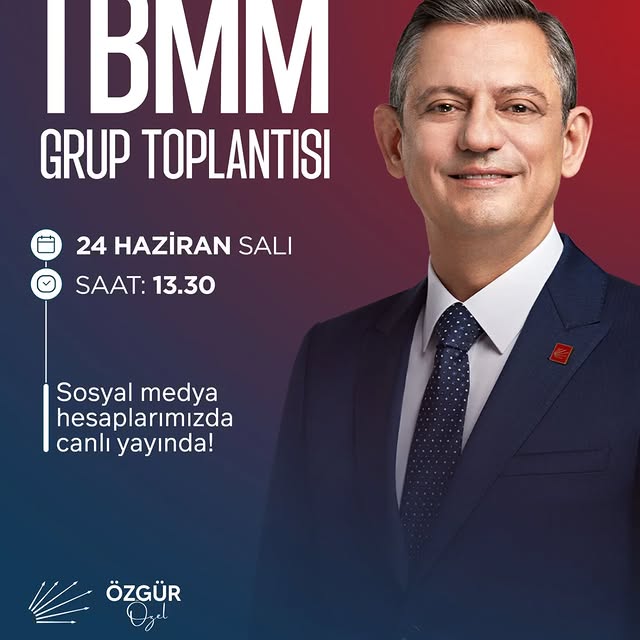 CHP Genel Başkanı Özgür Özel Yarın TBMM'de Konuşacak