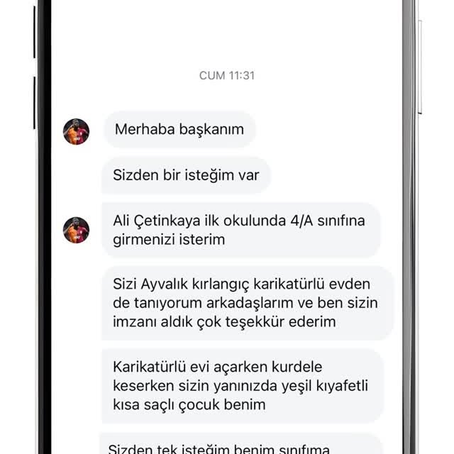 Ayvalık Belediye Başkanı Ergin'den Çocuklara Yönelik Umut Dolu Mesaj