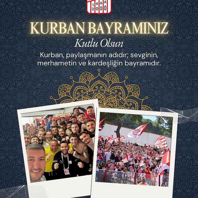 Ayvalıkgücü BelediyeSpor'dan Kurban Bayramı Mesajı