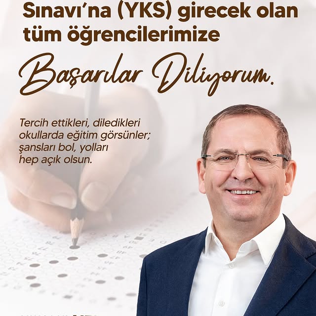 Ayvalık Belediye Başkanı'ndan YKS Adaylarına Destek Mesajı