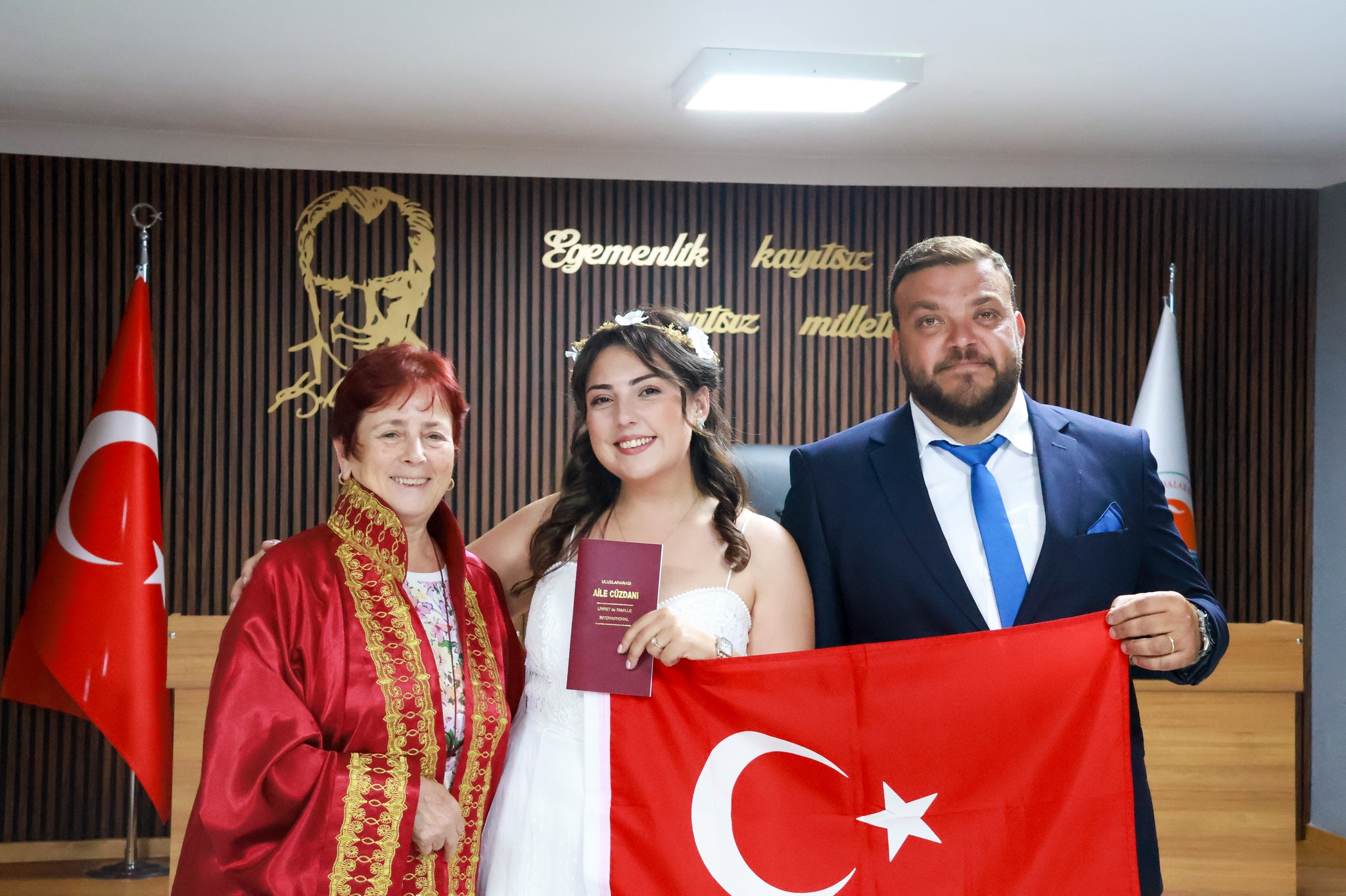 Marmara Adalar'da Tuğçe Uzun ve Ünal Bilgin Evlendi