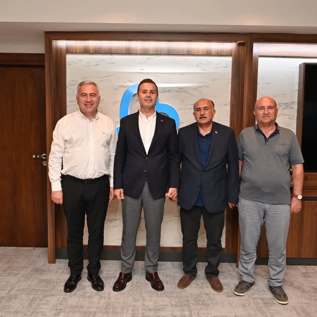 Balıkesir Büyükşehir Belediyesi Başkan'ı Erzurum Şenkaya Belediye Başkanı'nı Ağırladı