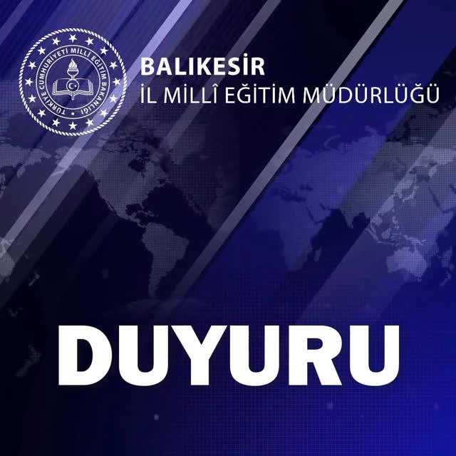 Balıkesir'de 2025 Yılı Milli Eğitim Bakanlığı Yönetici Görevlendirme Listesi Yayımlandı