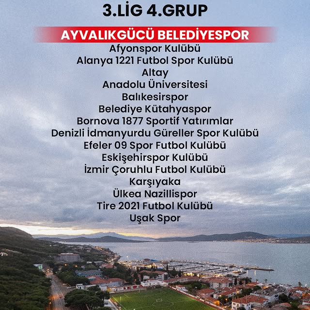 Ayvalıkgücü Belediyespor 3. Lig'de Mücadele Edecek