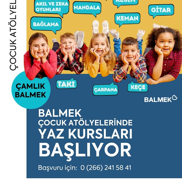 Balıkesir'de Çocuklar Yaz Tatilini BALMEK Atölyelerinde Keşfediyor