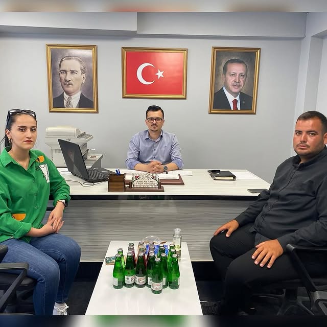 Ak Gençlik Ayvalık Temsilcisi Balıkesir İl Gençlik Kolları Başkanını Ziyaret Etti