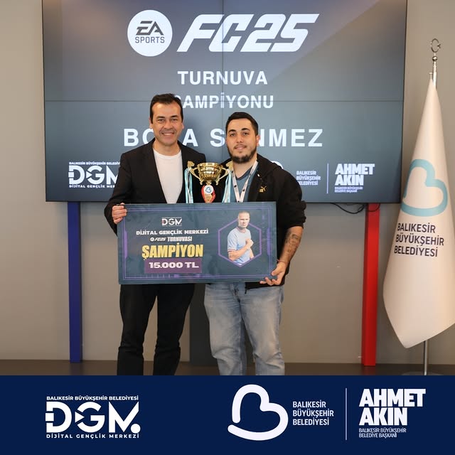 Balıkesir Büyükşehir Belediyesi'nde 19 Mayıs Gençlik Şöleni Turnuvası Sona Erdi