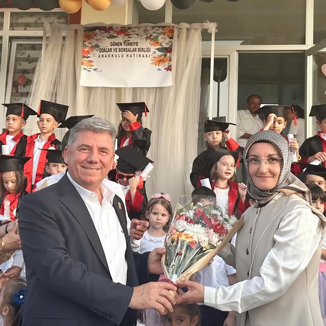 Gönen TOBB Anaokulu İlk Mezunlarını Verdi