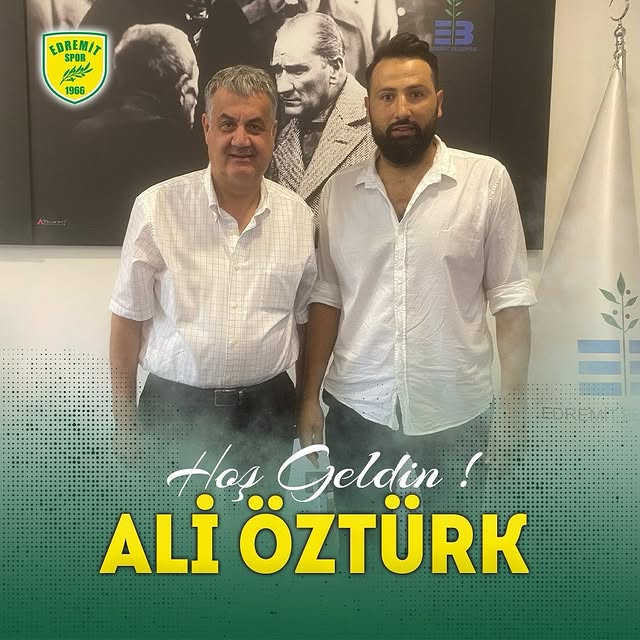 1966 Edremitspor Sportif Direktörlüğüne Ali Öztürk Atandı