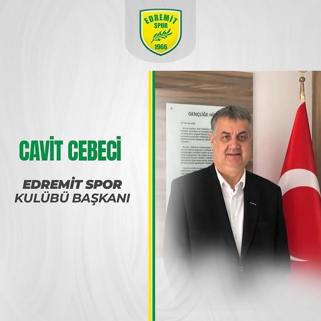 1966 Edremitspor'da Başkan Değişimi: Cavit Cebeci Göreve Geldi