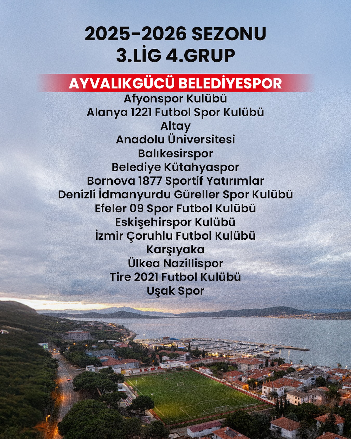 Ayvalıkgücü BelediyeSpor 3. Lig'e Yükseldi