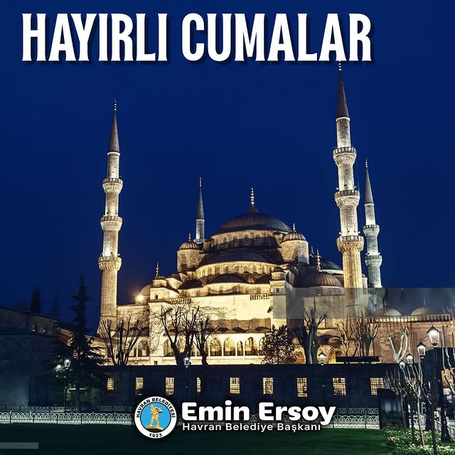 Havran Belediyesi'nden Hayırlı Cumalar Mesajı