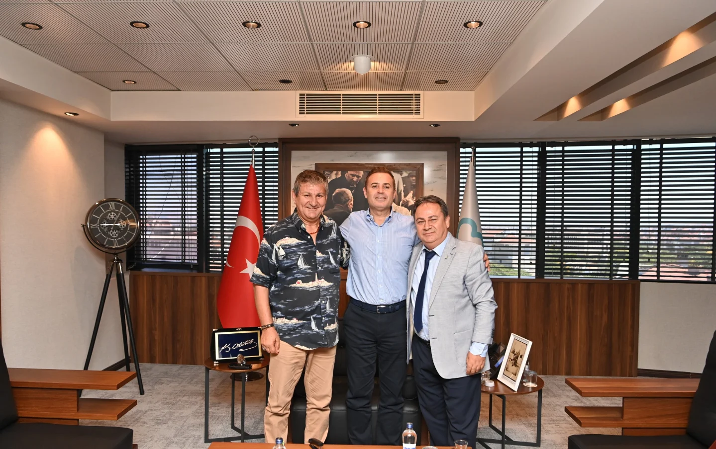 Balıkesir Büyükşehir Belediyesi'ni Tahtacı Kültür Dernekleri Federasyonu Başkanı Ziyaret Etti