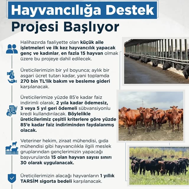Havran'da Kırsal Kalkınma Destek Projesi Başlıyor: Hayvancılığa Yatırım Artıyor