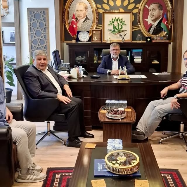 Kepsut Belediyesi'ne Memur-Sen ve Eğitim-Sen Ziyareti