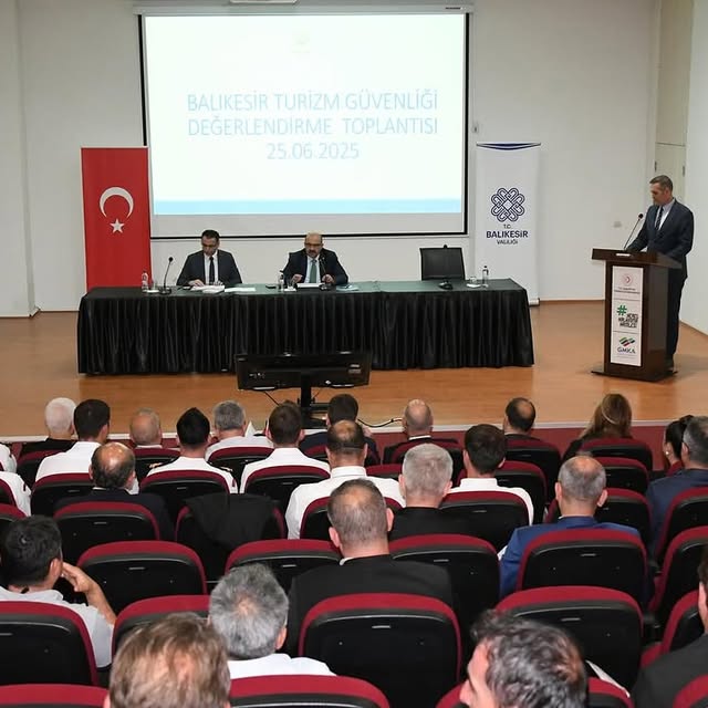 Balıkesir'de Turizm Güvenliği Değerlendirme Toplantısı Yapıldı