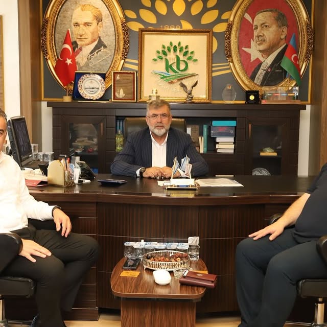 Balıkesir DSİ Heyeti Kepsut Belediye Başkanı Cankul'u Ziyaret Etti