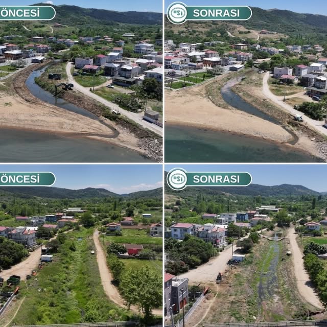 Balıkesir DSİ, Erdek Murat Deresi'nde Rüsubat Temizliği Tamamladı