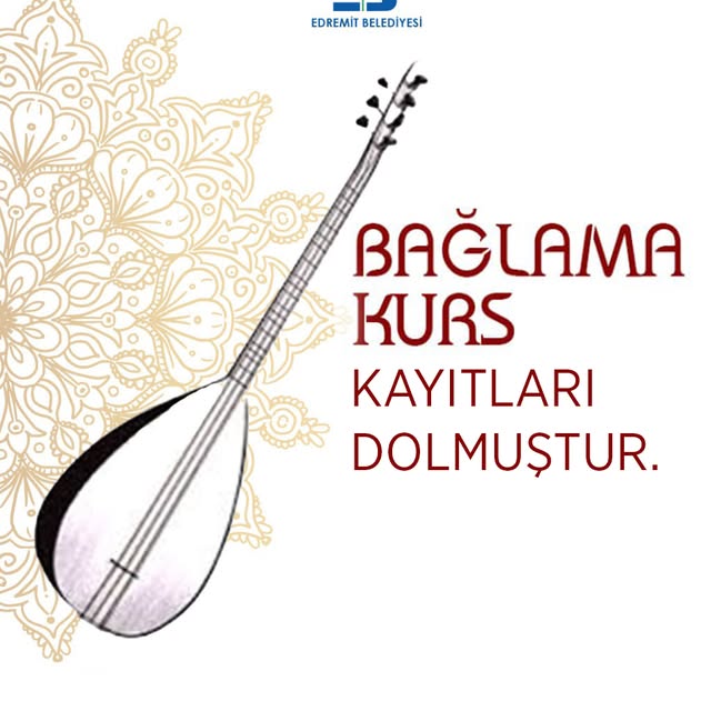 Edremit Belediyesi Bağlama Kursu Rekor İlgi Gördü: Kayıtlar Doldu