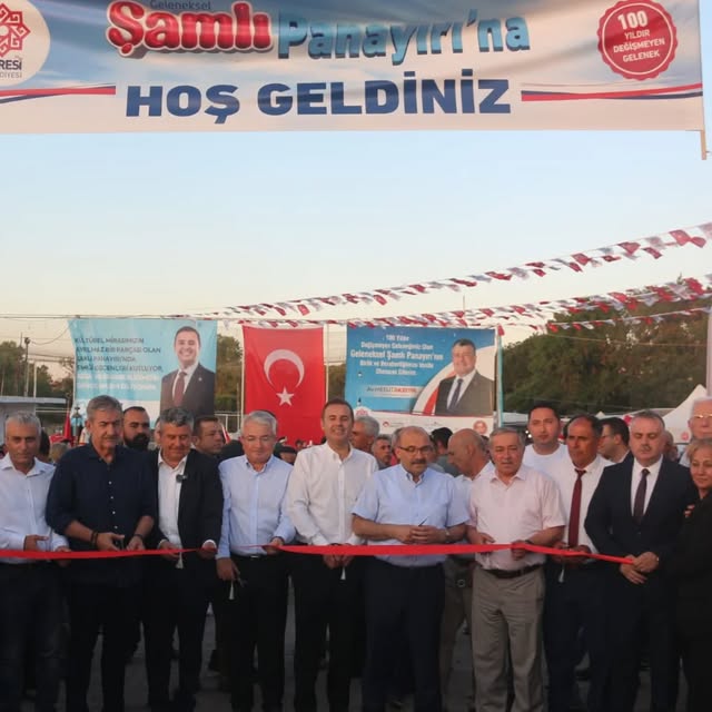 Balıkesir'de Asırlık Şamlı Panayırı Coşkuyla Açıldı