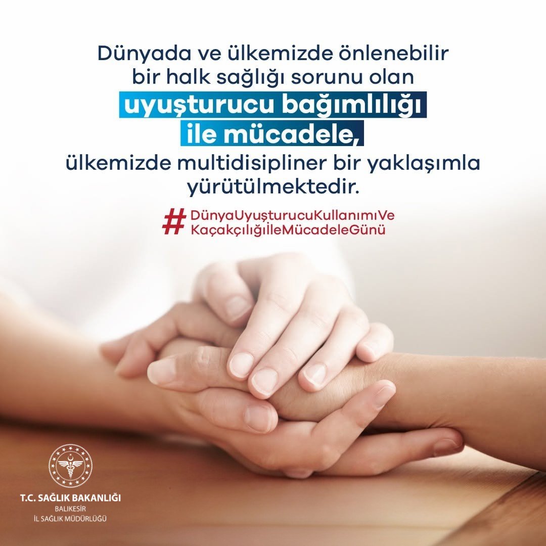 Balıkesir'de Uyuşturucu Bağımlılığıyla Mücadele Multidisipliner Yaklaşımla Sürüyor