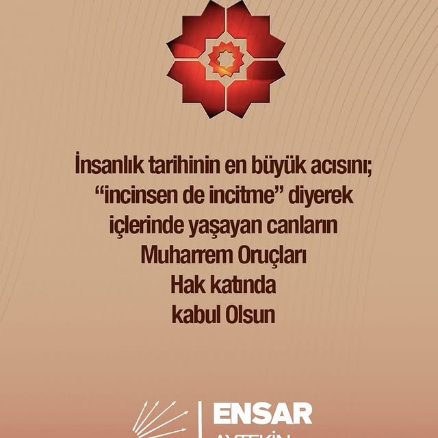 CHP Balıkesir Milletvekili Aytekin'den Muharrem Mesajı