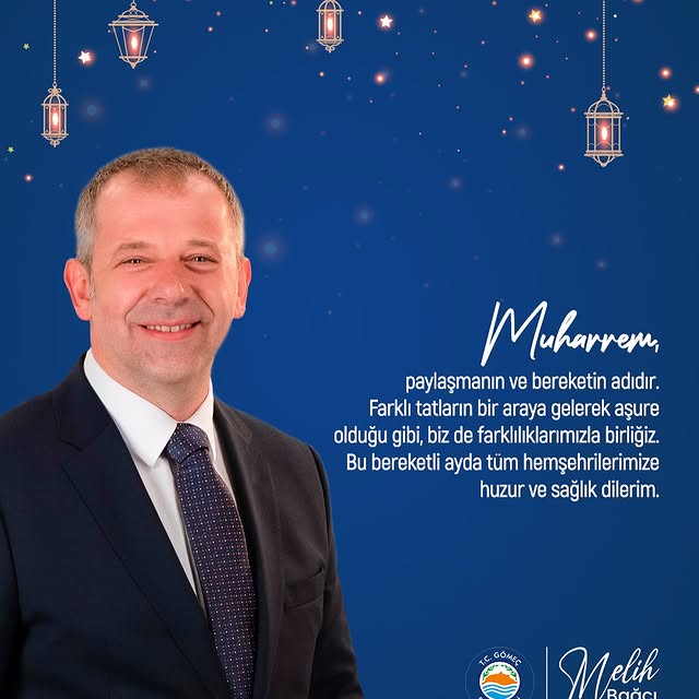 Gömeç Belediyesi'nden Muharrem Ayı Mesajı