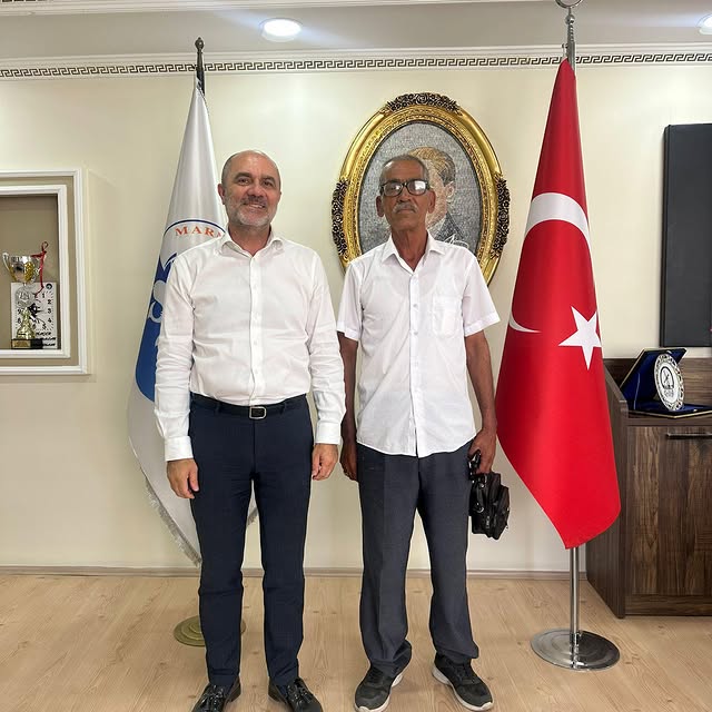 Avşa Romanlar Derneği Başkanı Dinçer'i Ziyaret Etti