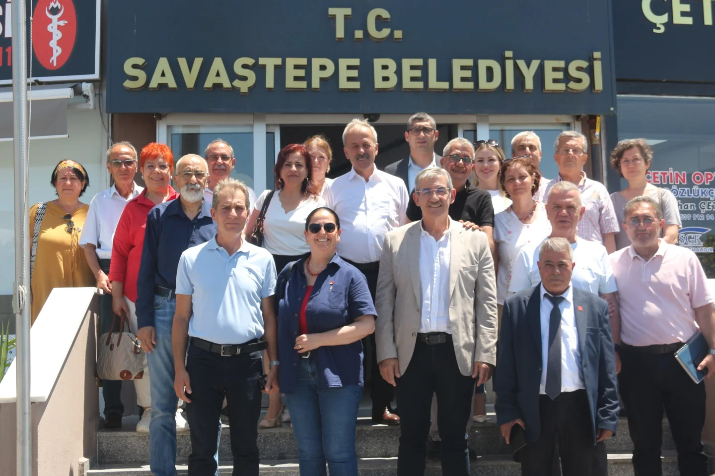 CHP Balıkesir İl Başkanlığı Savaştepe'de İlçe Başkanları Toplantısı Gerçekleştirdi