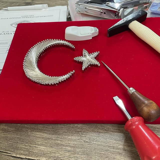 Edremit Halk Eğitimi Merkezi Filografi Kursunda Çalışmalar Sergilendi