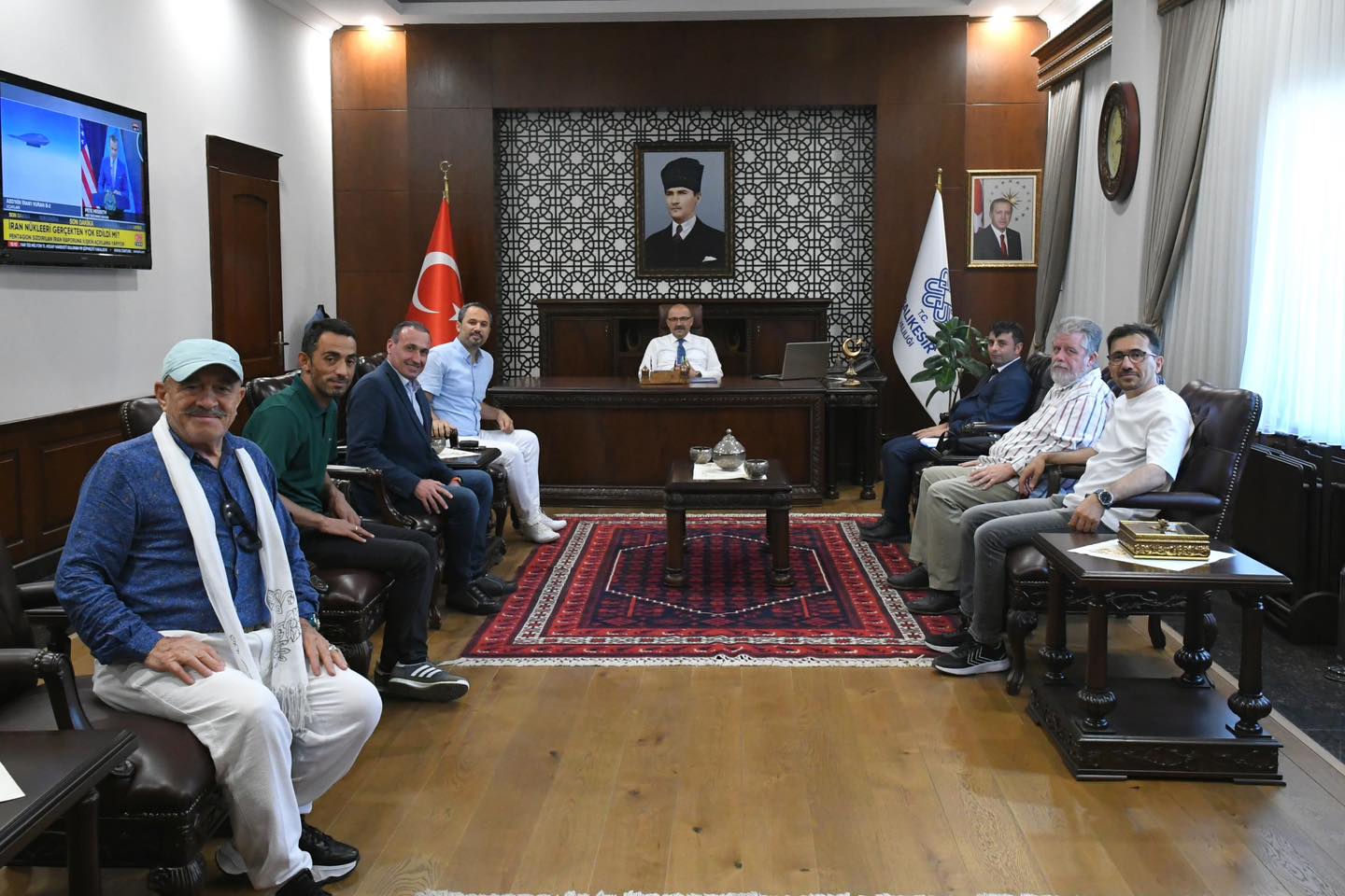 Balıkesir Valiliği'nde Kültür Varlıkları Koruma Kurulu Ziyareti